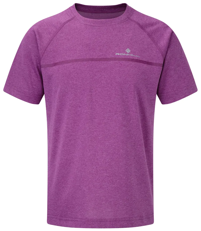 Ronhill Junior Everyday SS Tee in Thistle Marl