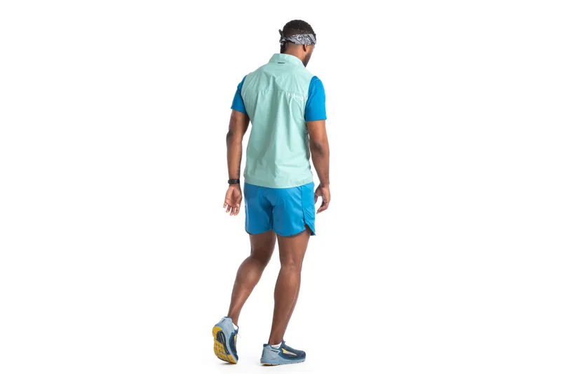 Ronhill Men's Tech LTW Gilet in Willow/Bright White-4