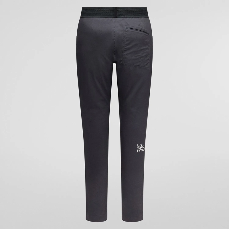 La Sportiva Roots Pant Men's Climbing Trouser in Onyx/Chalk-1