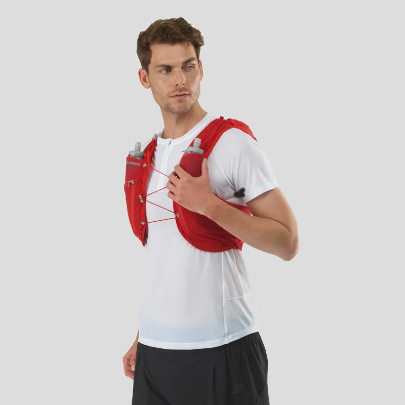 Salomon ADV Skin 12 Running Pack in Goji Berry/Ebony-10