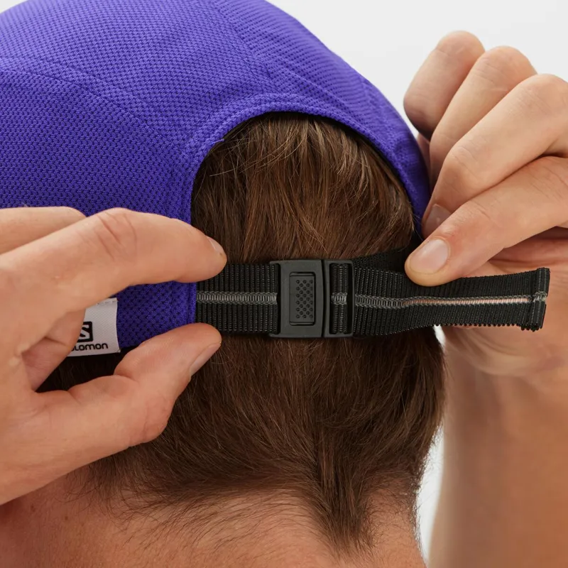 Salomon Air Logo Cap in AO/Deep Blue-2