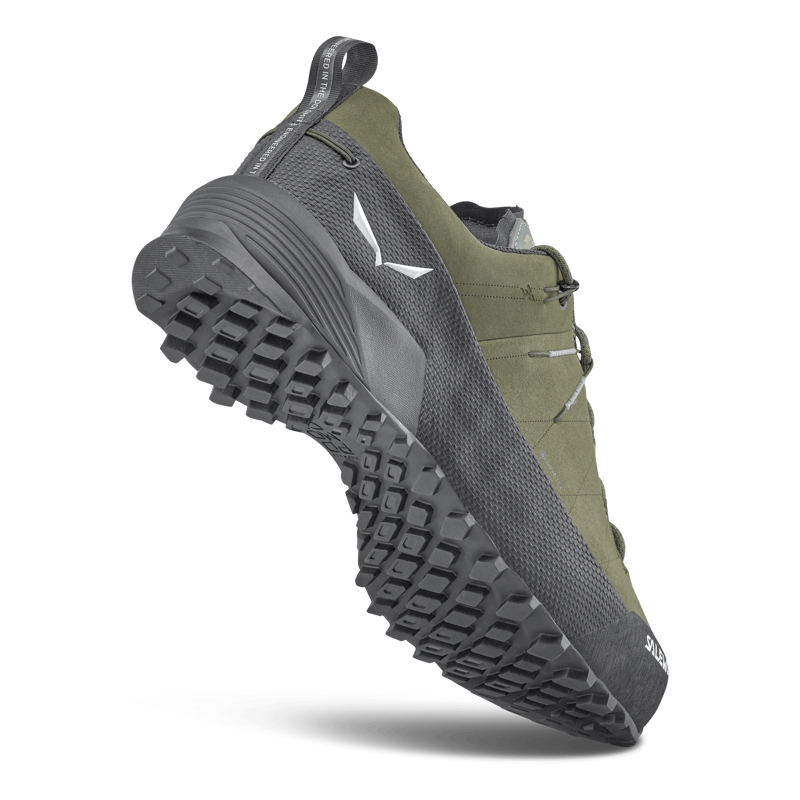 Salewa Wildfire Leather 2 GTX Men's Approach Shoe in Faded Green/Black-5