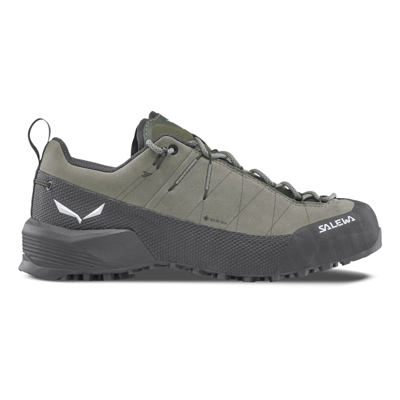 Salewa Wildfire Leather 2 GTX Womens Approach Shoe in Shadow/Black