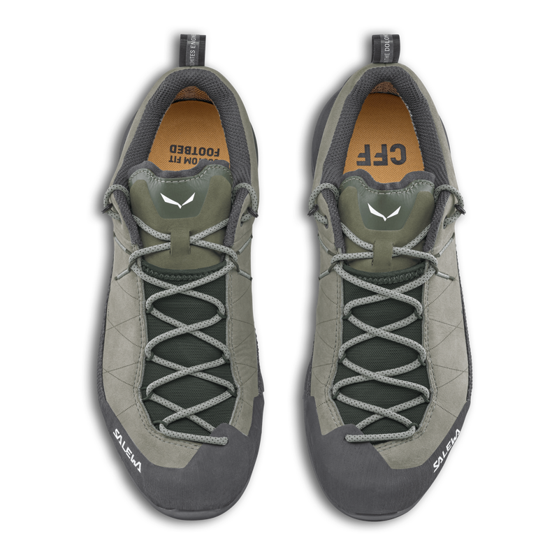 Salewa Wildfire Leather 2 GTX Womens Approach Shoe in Shadow/Black-1