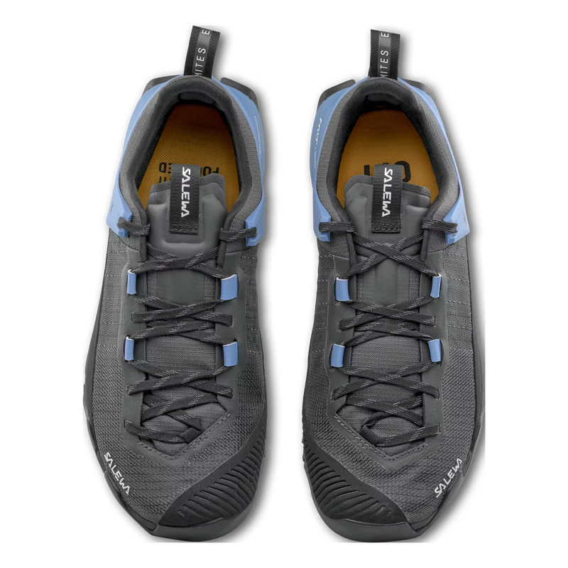 Salewa Wildfire NXT Women's Approach Shoe in Onyx/Morning Blue-1