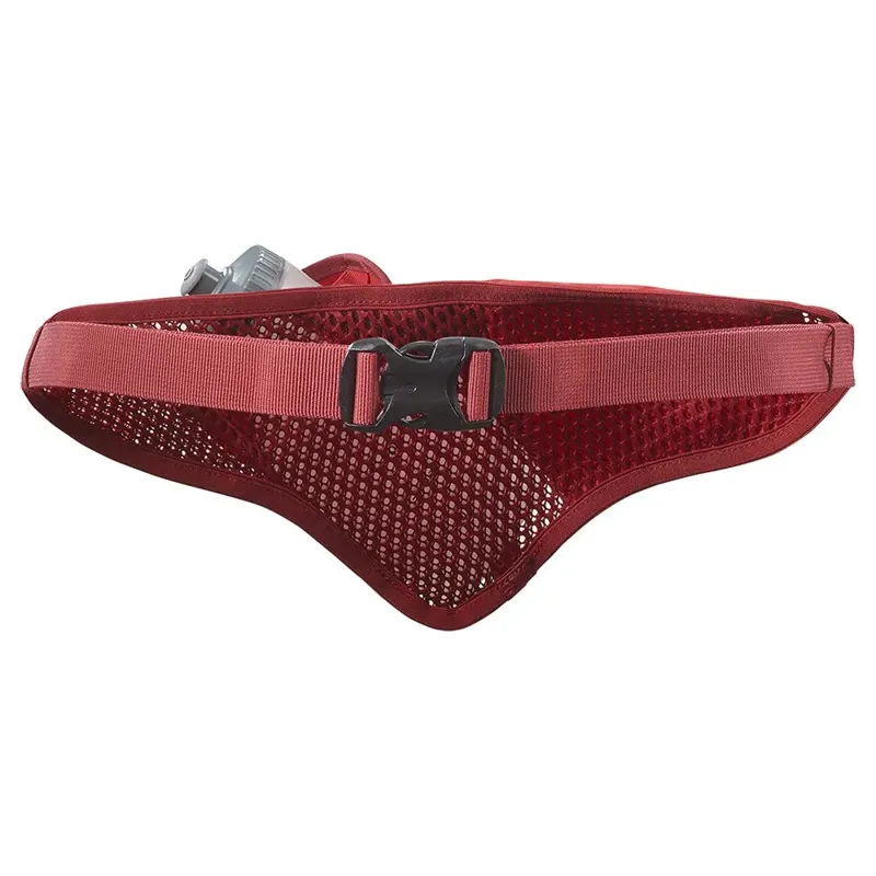 Salomon Active Belt Unisex Running Waist Pack in High Risk Red/Red Dahlia-1