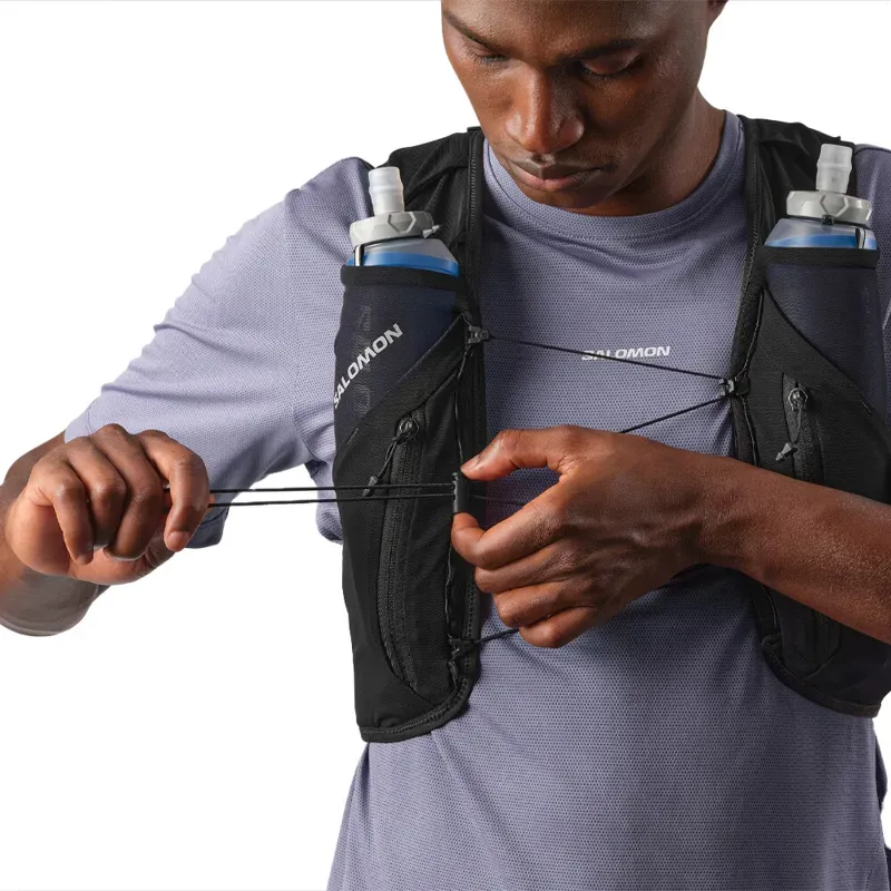 Salomon ADV Skin 12 Unisex Running Pack in Black-2