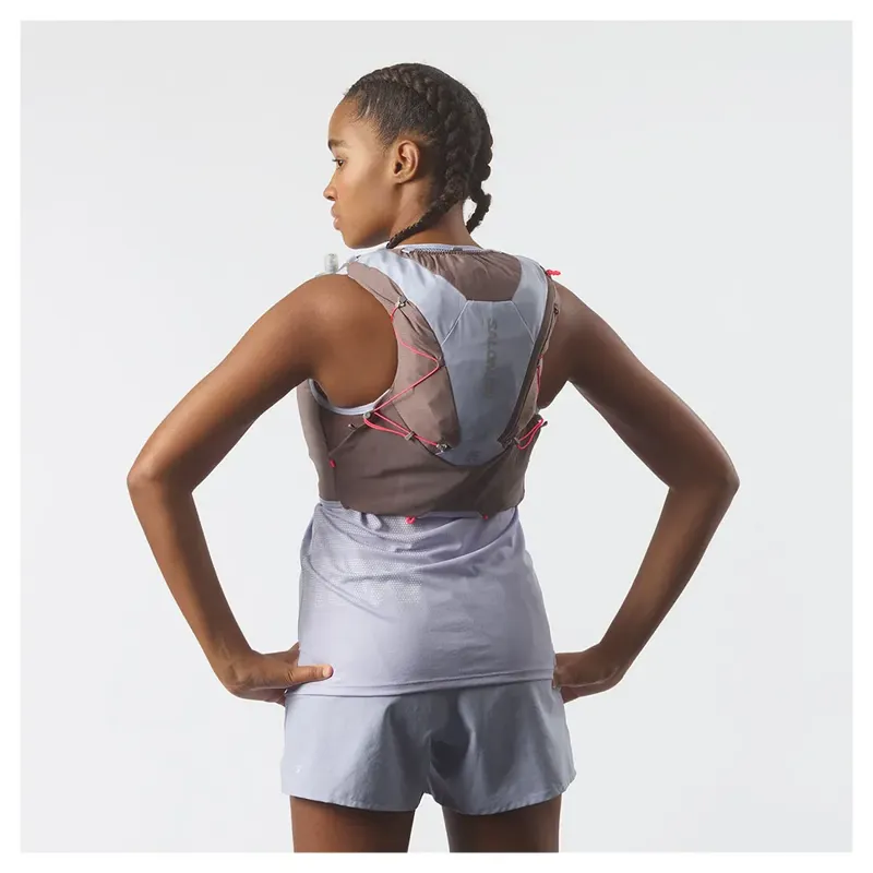 Salomon ADV Skin 12 Women's Running Pack in Nine Iron/Excalibur/Cosmic Sky-3