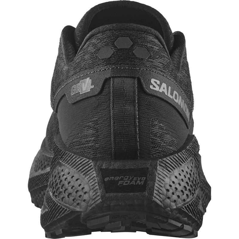 Salomon Aero Glide 3 GRVL Trail Running Shoe in Phantom/Black/Black-5
