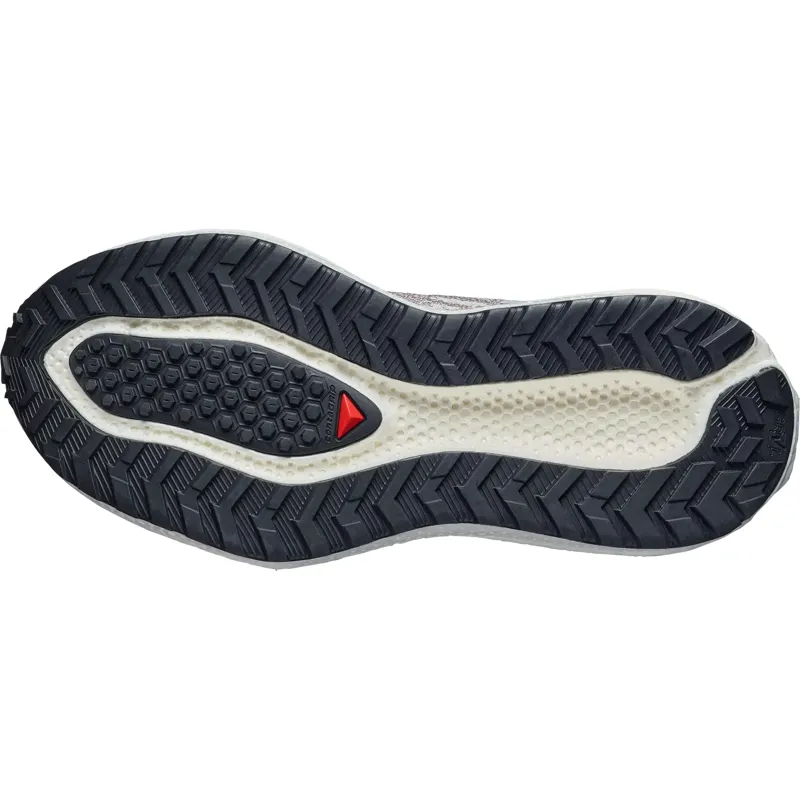 Salomon Aero Glide 4 GRVL Women's Trail Running Shoe in Vanilla Ice/Black-2