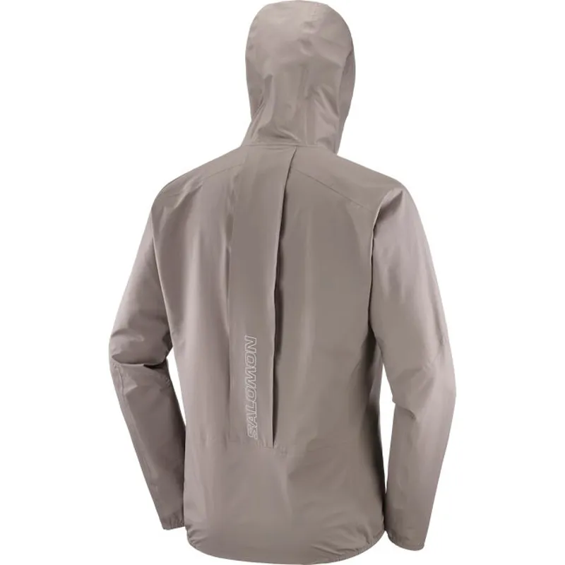 Salomon Bonatti Trail Men's Waterproof Running Jacket in Iron-1