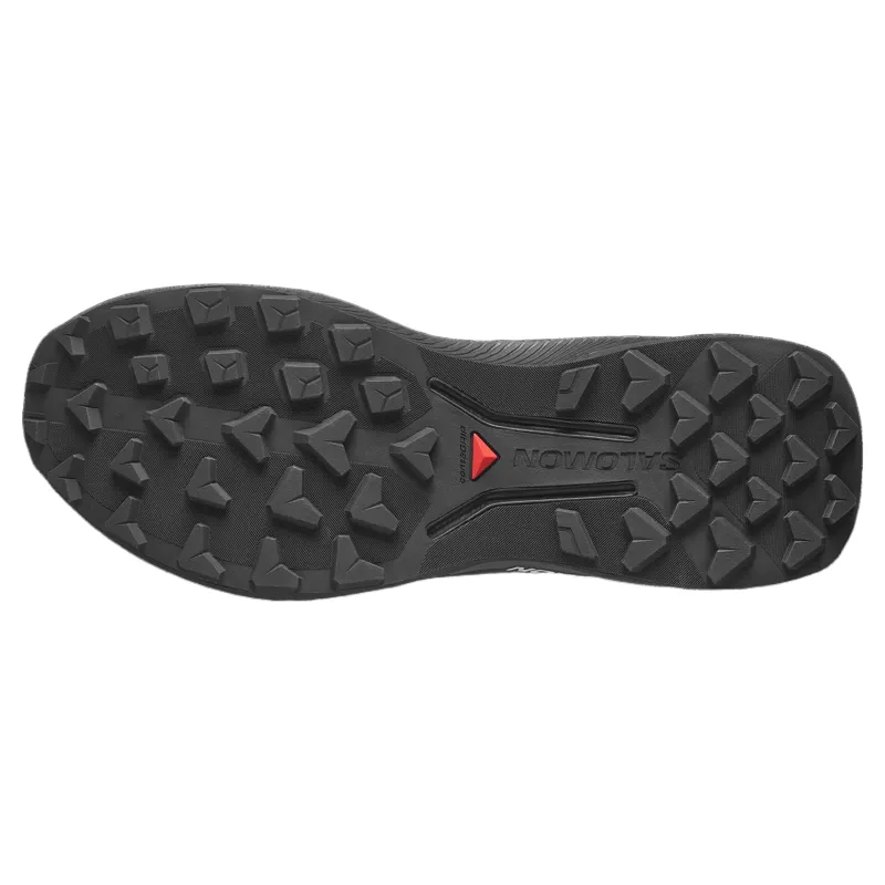 Salomon Genesis 2 Men's Trail Running Shoe in Black/Black/White-2