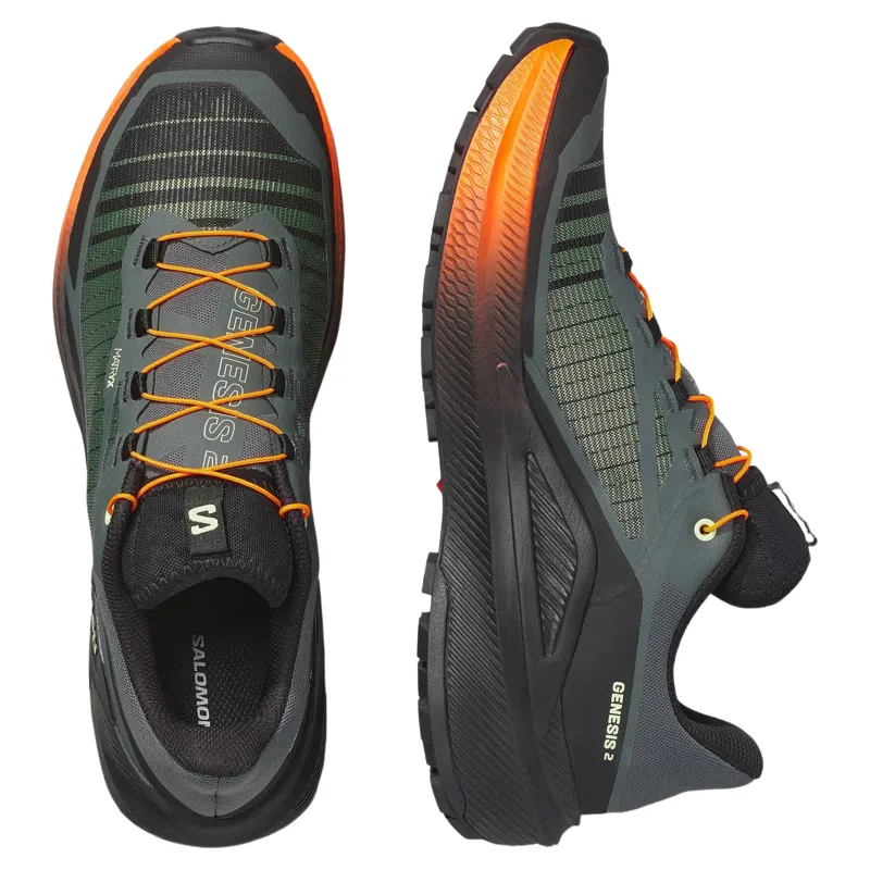 Salomon Genesis 2 Men's Trail Running Shoe in Urban Chic/Black-1