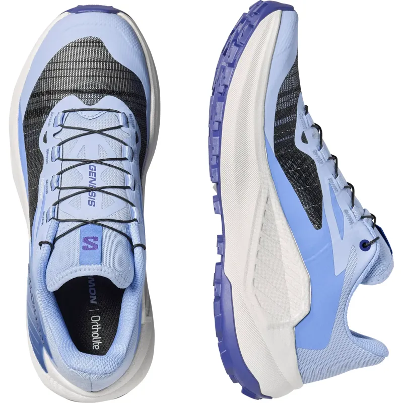 Salomon Genesis Women's Trail Running Shoe in Brunnera Blue/Persian Jewel/Deep Blue-1