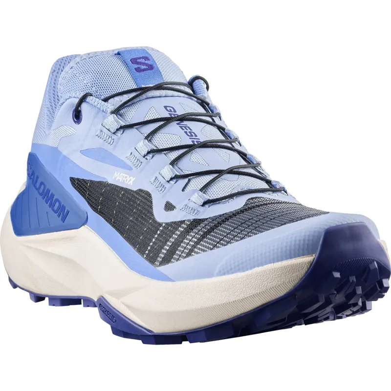 Salomon Genesis Women's Trail Running Shoe in Brunnera Blue/Persian Jewel/Deep Blue-4