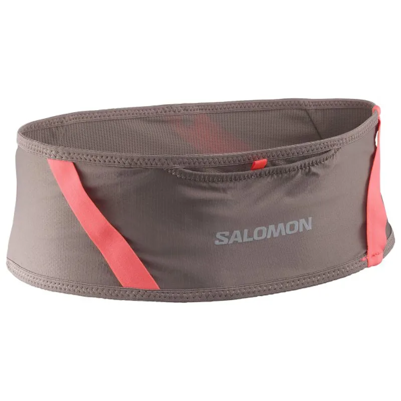 Salomon Pulse Belt Unisex Waist Pack in Iron/Neon Flame