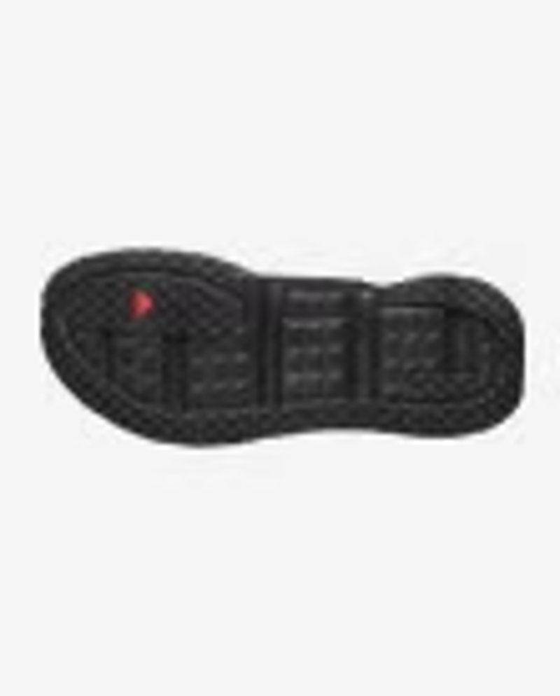 Salomon Reelax Slide 6.0 Recovery Sandals in Black/Black/Alloy-2