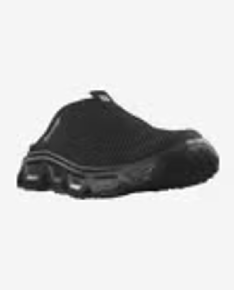 Salomon Reelax Slide 6.0 Recovery Sandals in Black/Black/Alloy-5