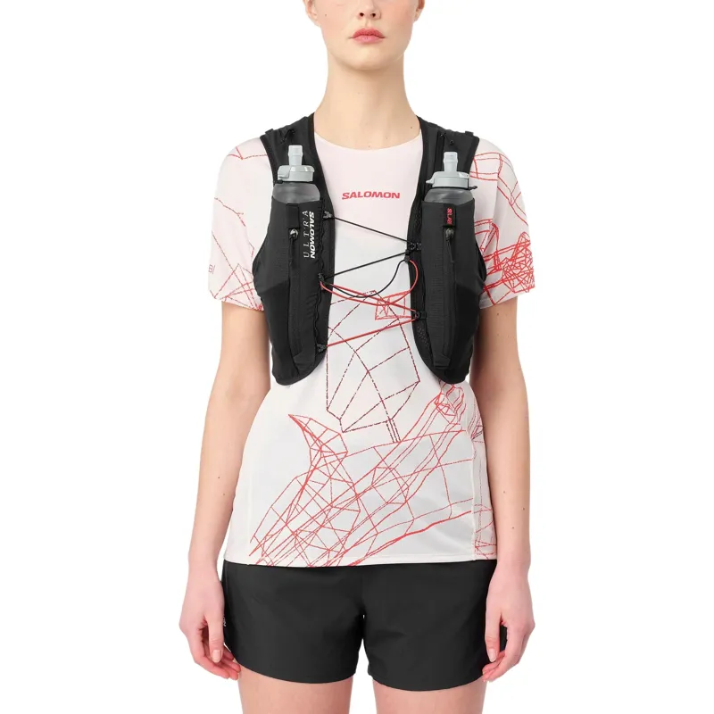 Salomon S/LAB ULTRA 12 Unisex Race Vest in Black-1