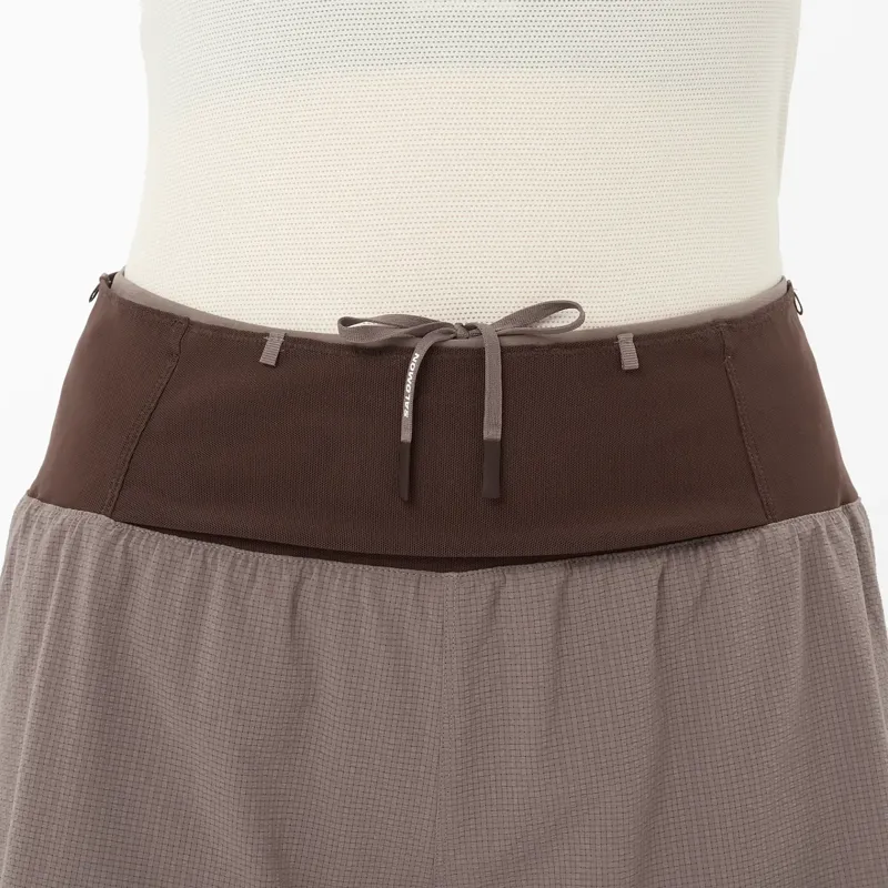 Salomon Sense Aero 2in1 Trail 5inch Women's Running Short in Iron-5