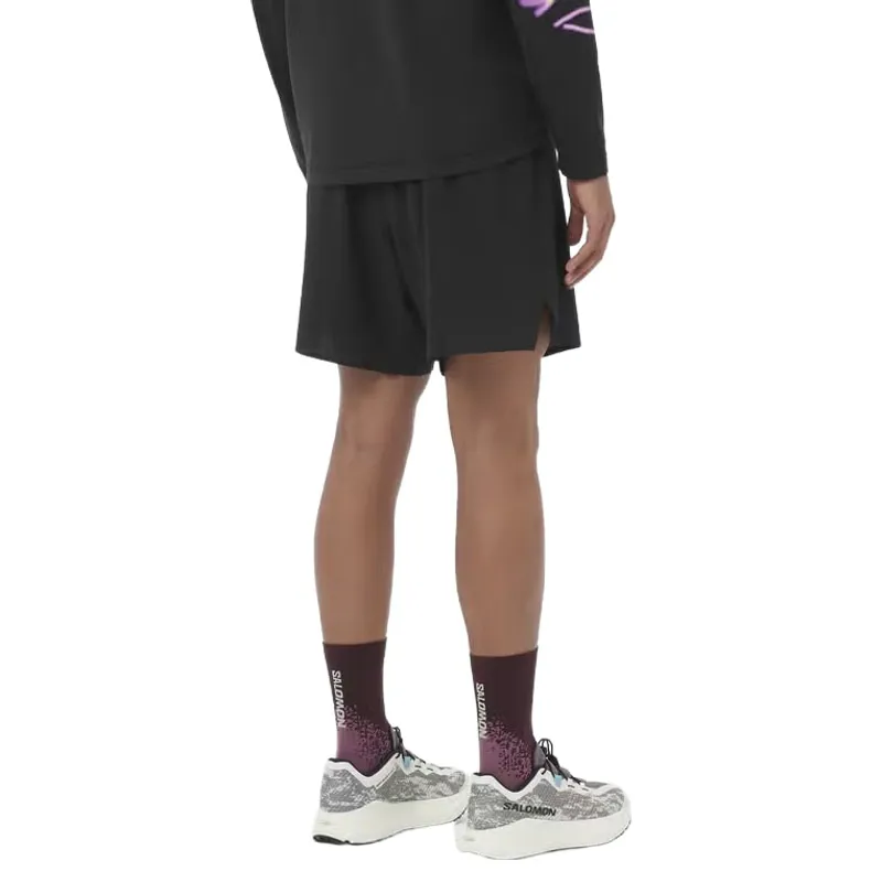 Salomon Sense Aero 7 inch Men's Running Shorts in Deep Black-1