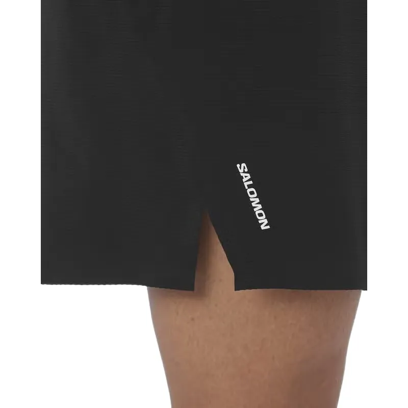 Salomon Sense Aero 7 inch Men's Running Shorts in Deep Black-3