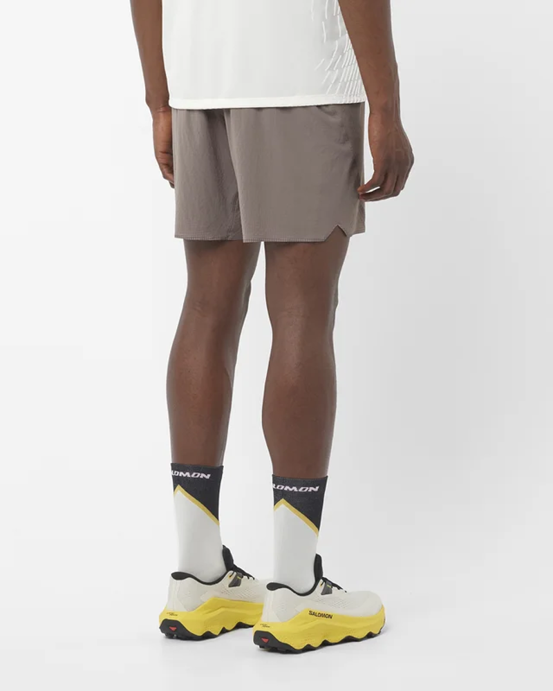 Salomon Sense Aero 7inch Men's Running Shorts in Iron-1