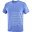 Salomon Sense Aero Graphic Men's Running T-shirt in Ultramarine/White