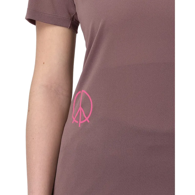 Salomon Sense Aero Limited Courtney Edition Women's T-shirt in Rose Taupe-3