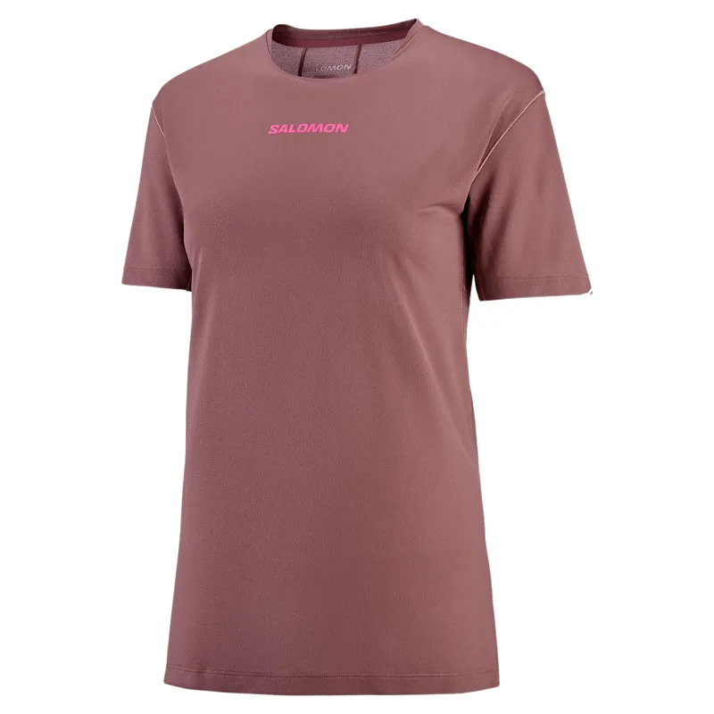 Salomon Sense Aero Limited Courtney Edition Women's T-shirt in Rose Taupe