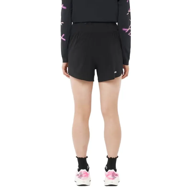 Salomon Sense Aero Stow 4 inch Women's Running Short in Deep Black-1