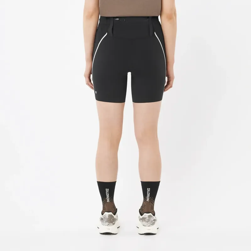 Salomon Sense Aero Stow 6inch Women's Running Tight in Deep Black-2