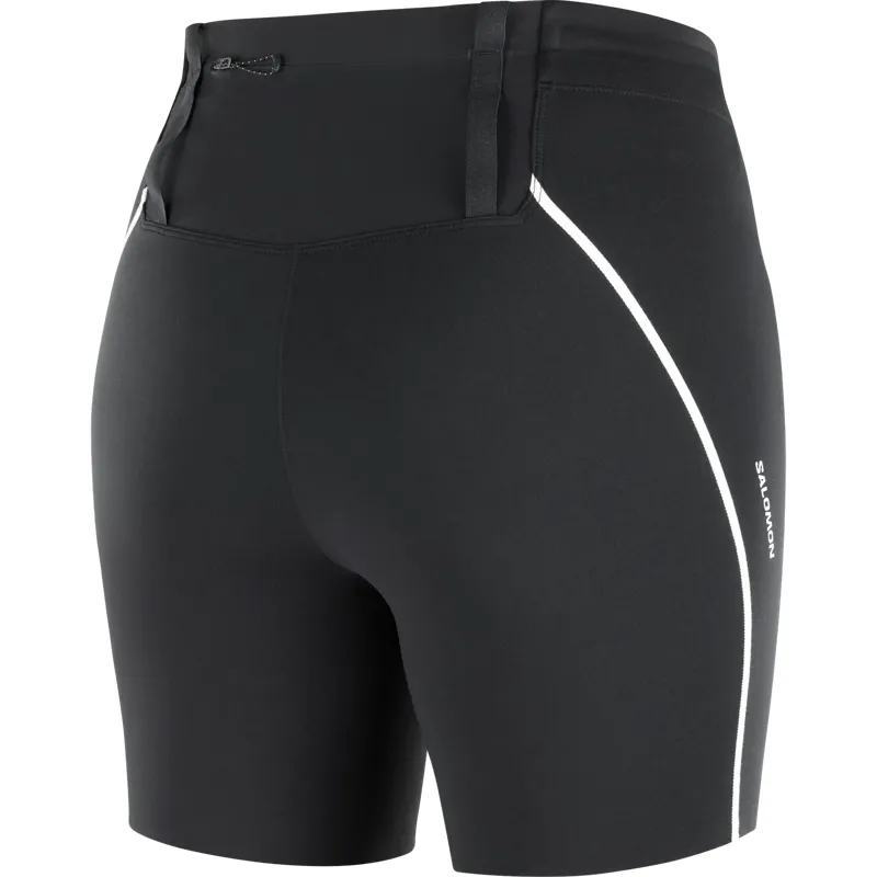 Salomon Sense Aero Stow 6inch Women's Running Tight in Deep Black-3