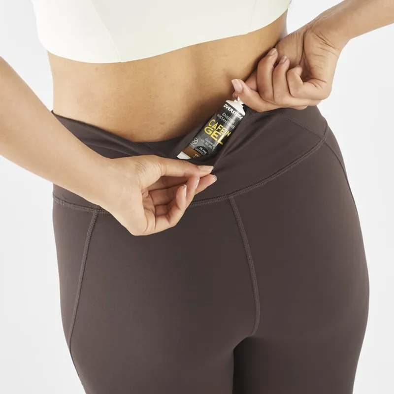 Salomon Shakeout Bliss 25inch Women's Running Tight in Coffee Bean-5