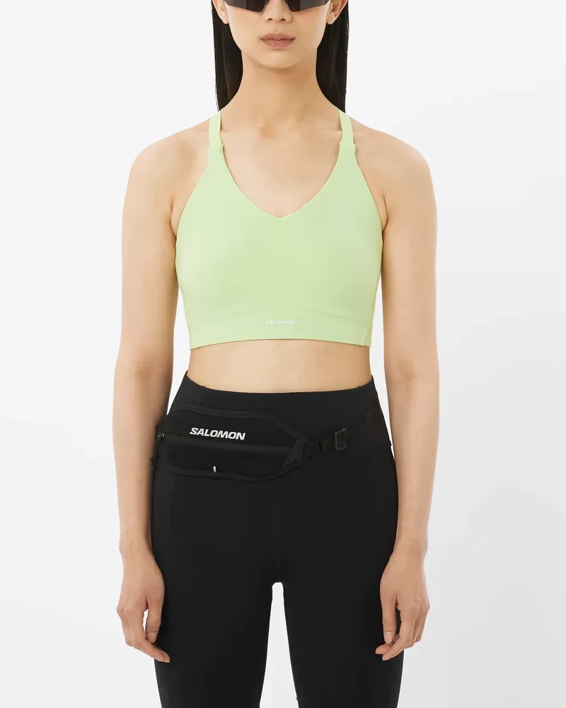 Salomon SHAKEout Bliss Women's Sports Bra in Butterfly