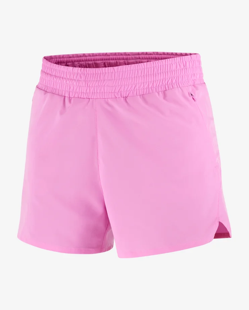 Salomon Shakeout Core 4 Women's Running Shorts in Cyclamen