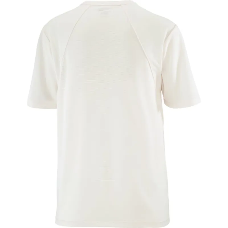 Salomon Shakeout Core Women's Short Sleeve Running T-shirt in Whisper White-1