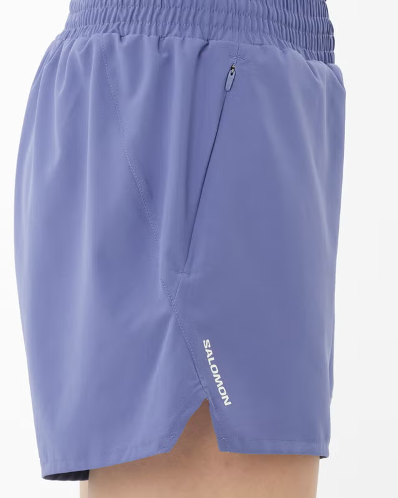 Salomon Shakeout Core 4inch Women's Running Short in Marlin-3