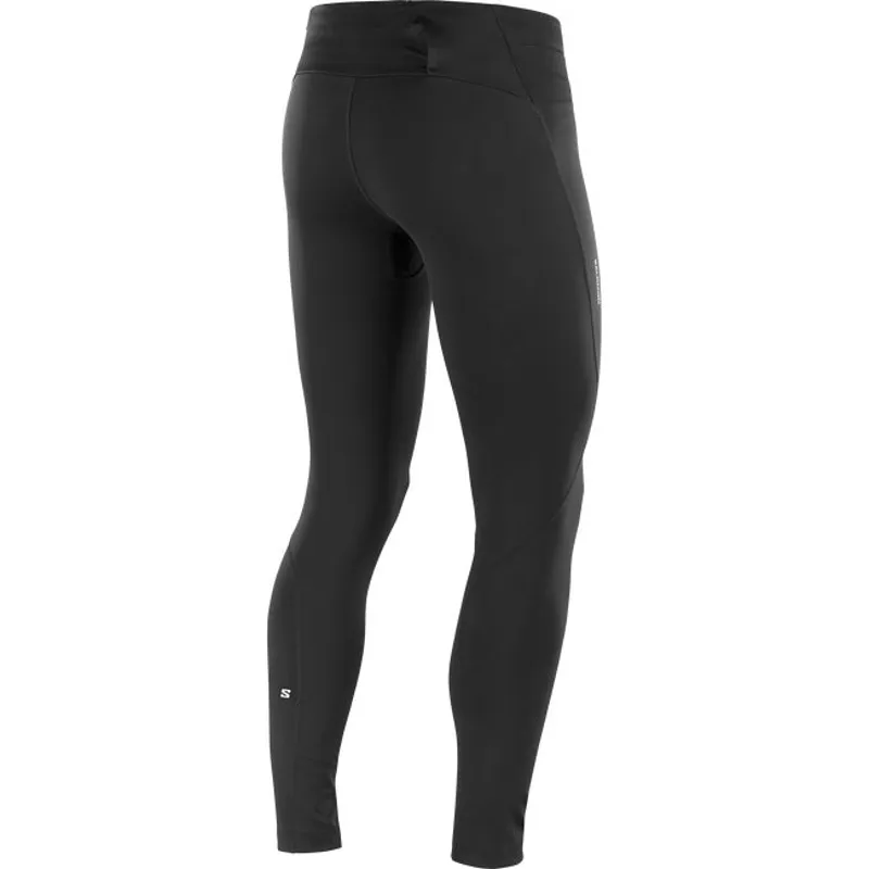 Salomon Shakeout Core Men's Running Tights in Deep Black-1