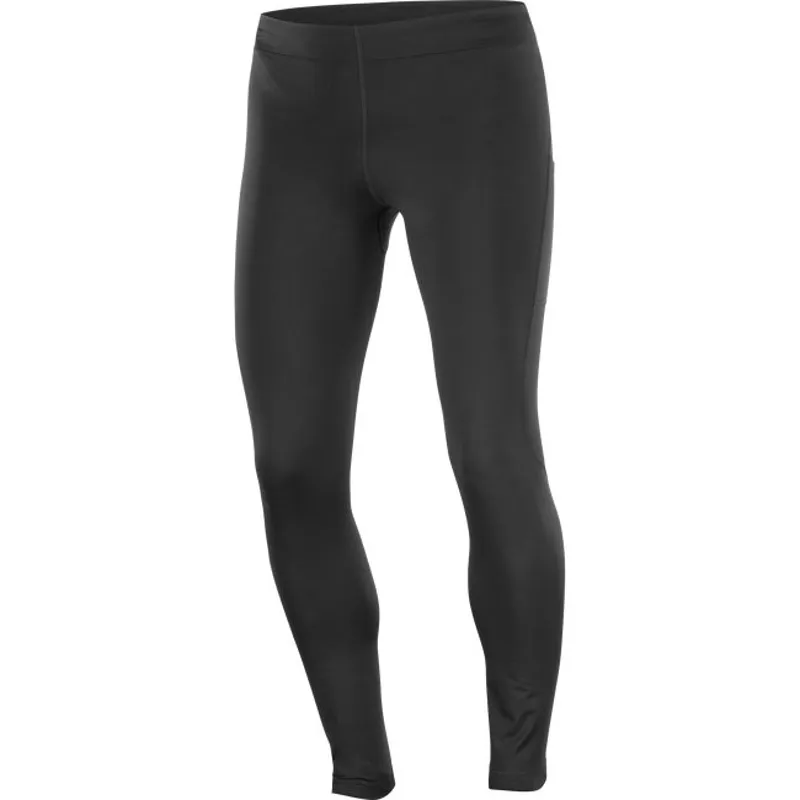 Salomon Shakeout Core Warm Men's Running Tights in Deep Black