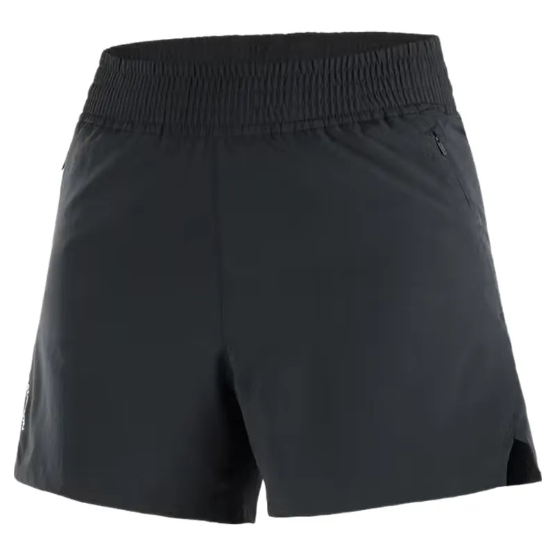 Salomon Shakeout Core 4inch Women's Running Short in Deep Black-1