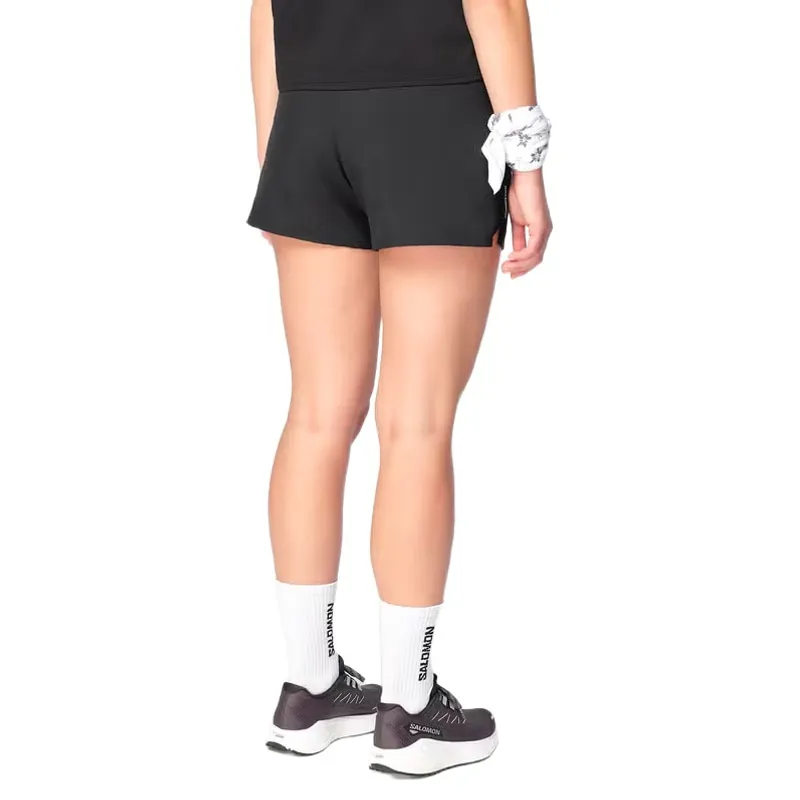 Salomon Shakeout Core 4inch Women's Running Short in Deep Black-2