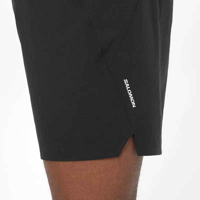 Salomon Shakeout Easy 5inch Men's Running Shorts in Deep Black-5