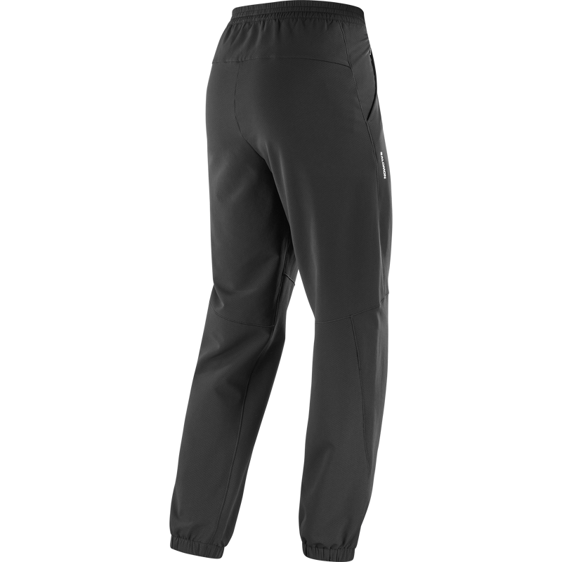 Salomon Shakeout Hexaflow Men's Running Pants in Deep Black-1