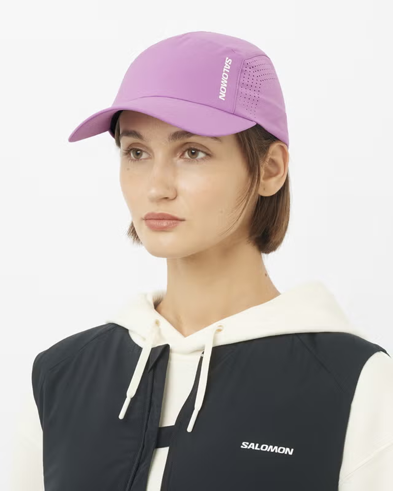Salomon Shakeout Unisex Cap in Iris Orchid-2