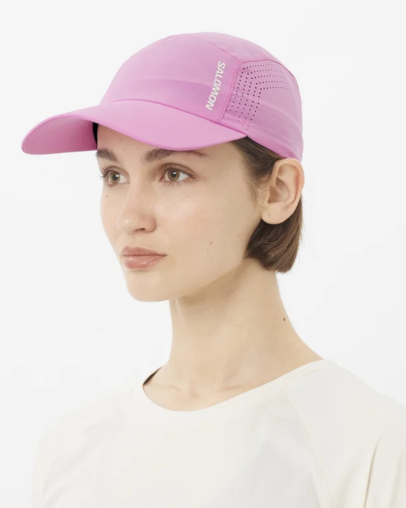 Salomon SHAKEout Unisex Cap in Cyclamen-2