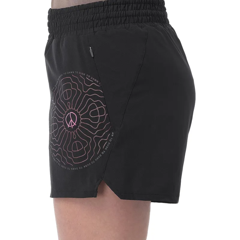 Salomon SHKout Core 4inch Courtney Edition Women's Short in Deep Black-4