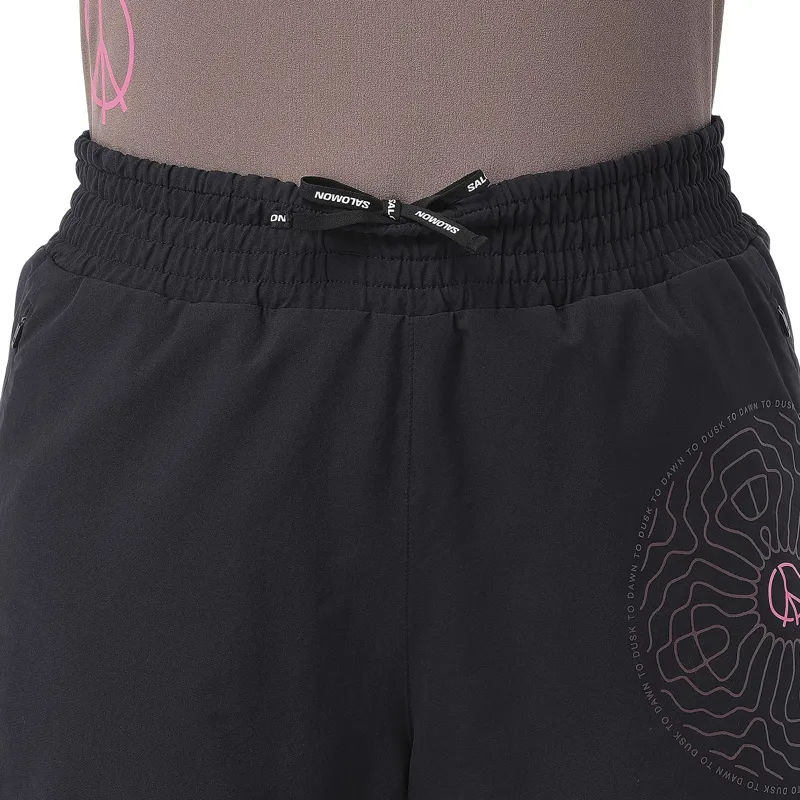 Salomon SHKout Core 4inch Courtney Edition Women's Short in Deep Black-5