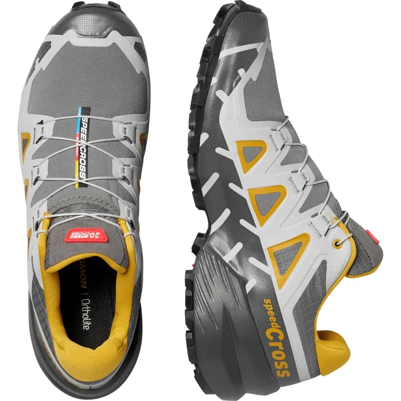 Salomon Speedcross 6 20 Years Unisex Trail Running Shoe in Castlerock/Asphalt-1