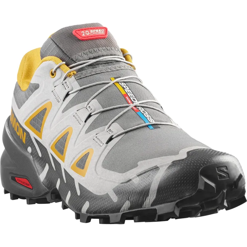 Salomon Speedcross 6 20 Years Unisex Trail Running Shoe in Castlerock/Asphalt-4
